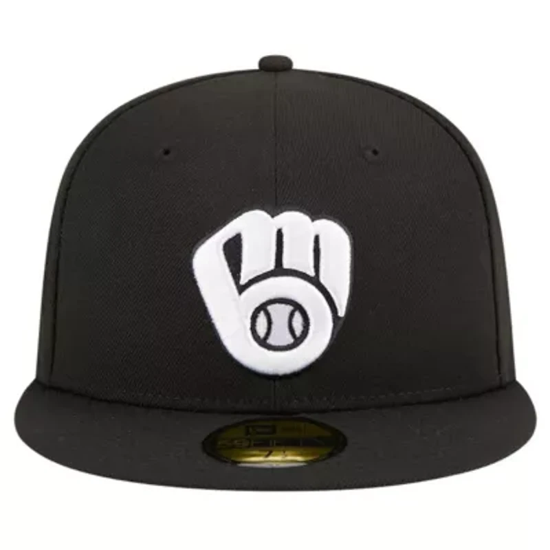 MLB Milwaukee Brewers Logo 59FIFTY Fitted Hat