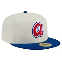 MLB Atlanta Braves Cooperstown Collection Chrome 59FIFTY Fitted Hat