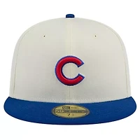MLB Chicago Cubs Chrome 59FIFTY Fitted Hat