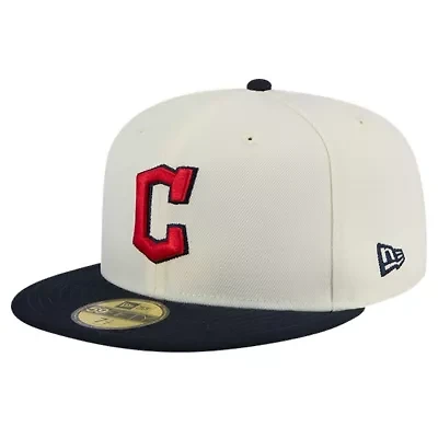MLB Cleveland Guardians Chrome 59FIFTY Fitted Hat