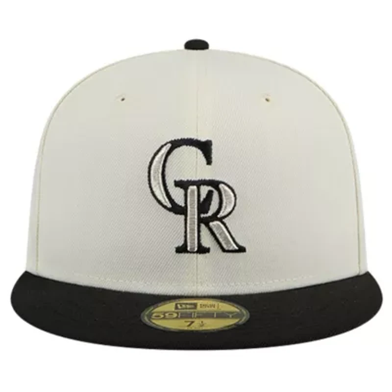 MLB Colorado Rockies Chrome 59FIFTY Fitted Hat