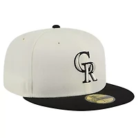 MLB Colorado Rockies Chrome 59FIFTY Fitted Hat