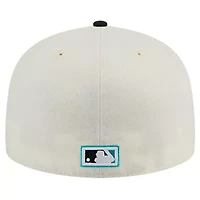 Cooperstown Teams Florida Marlins Collection Chrome 59FIFTY Fitted Hat