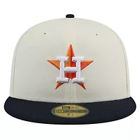 MLB Houston Astros Chrome 59FIFTY Fitted Hat