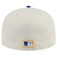 MLB Milwaukee Brewers Cooperstown Collection Chrome 59FIFTY Fitted Hat