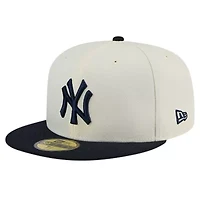 MLB New York Yankees Chrome 59FIFTY Fitted Hat