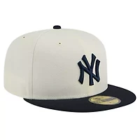 MLB New York Yankees Chrome 59FIFTY Fitted Hat
