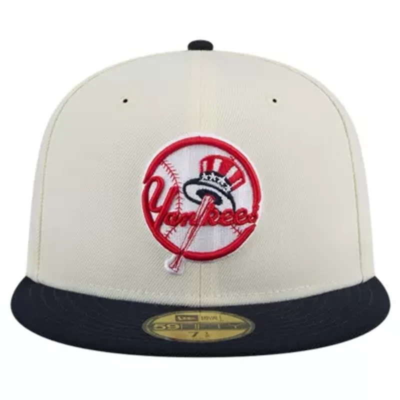 MLB New York Yankees Top Hat Chrome 59FIFTY Fitted