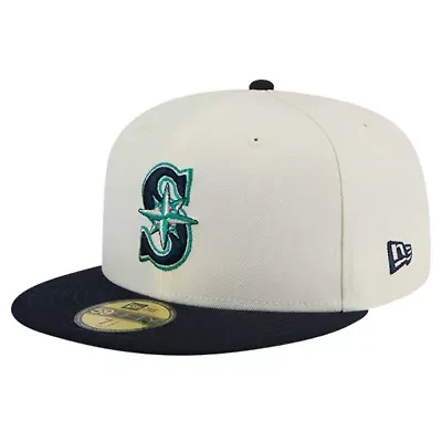 MLB Seattle Mariners Chrome 59FIFTY Fitted Hat