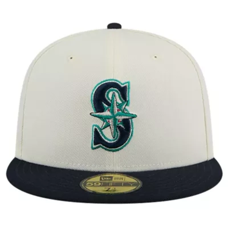 MLB Seattle Mariners Chrome 59FIFTY Fitted Hat