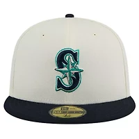 MLB Seattle Mariners Chrome 59FIFTY Fitted Hat