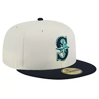MLB Seattle Mariners Chrome 59FIFTY Fitted Hat