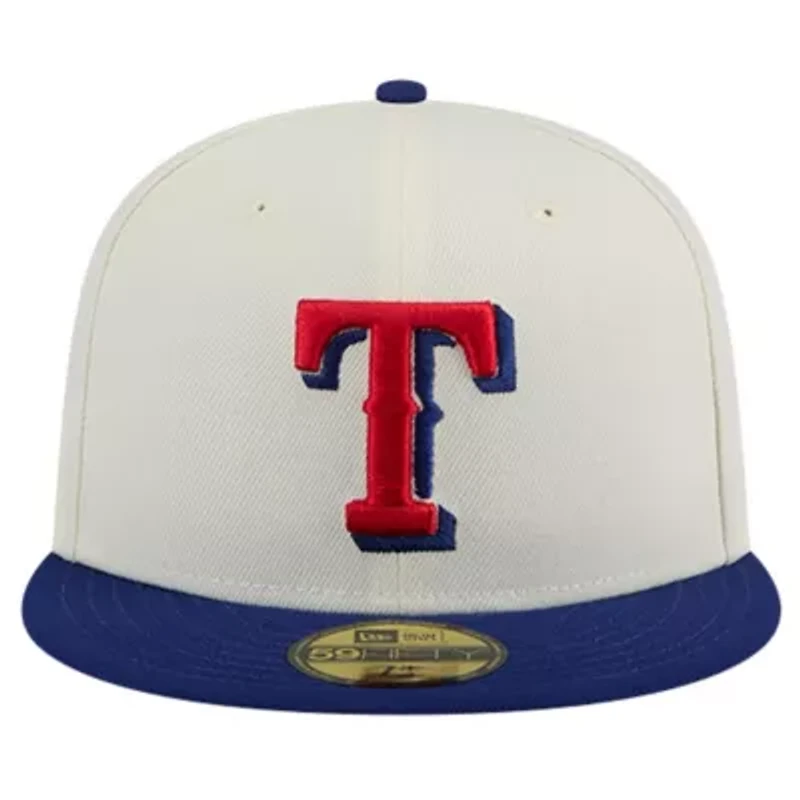 MLB Texas Rangers Chrome 59FIFTY Fitted Hat