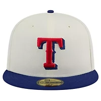 MLB Texas Rangers Chrome 59FIFTY Fitted Hat