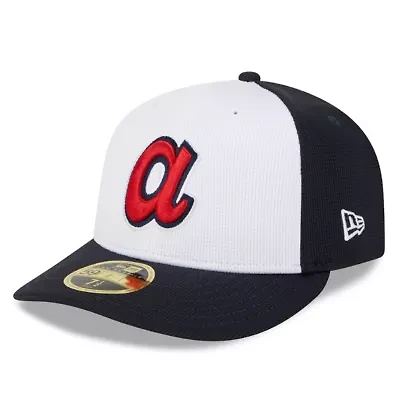 MLB Atlanta Braves 2025 Batting Practice Low 59FIFTY Fitted Hat