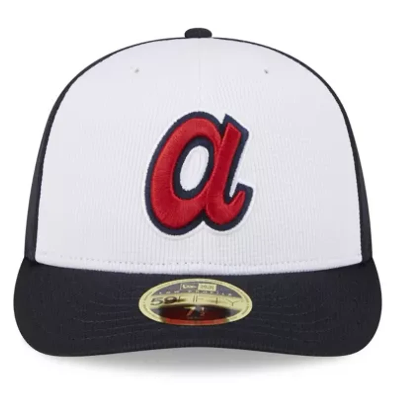 MLB Atlanta Braves 2025 Batting Practice Low 59FIFTY Fitted Hat