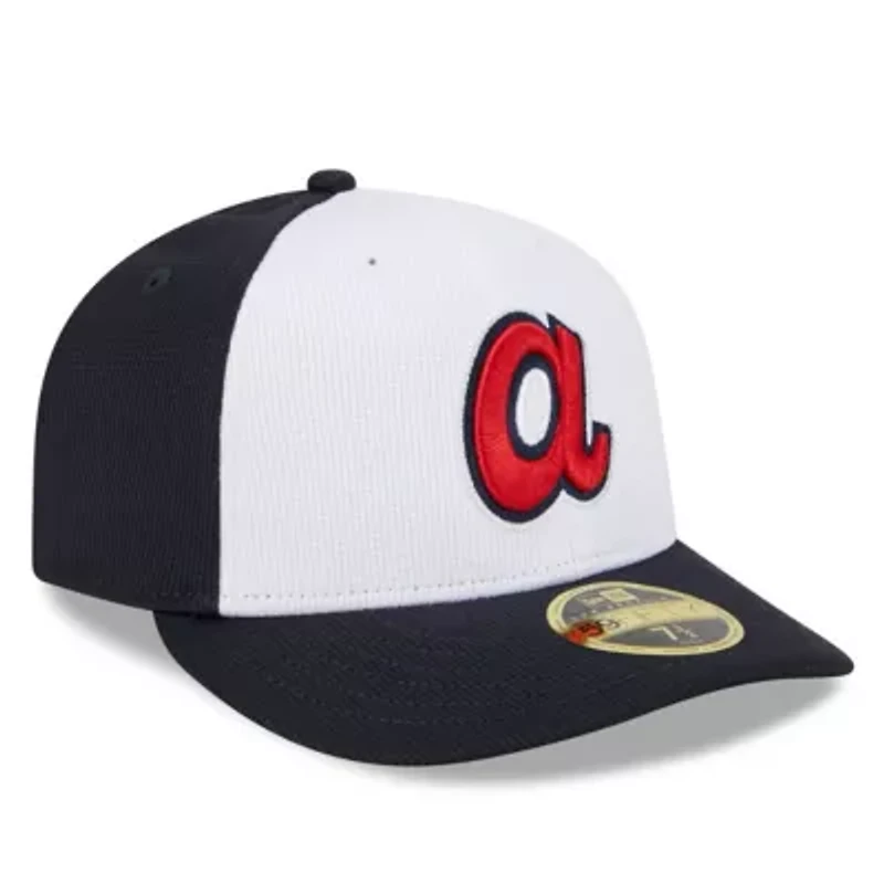 MLB Atlanta Braves 2025 Batting Practice Low 59FIFTY Fitted Hat