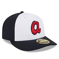 MLB Atlanta Braves 2025 Batting Practice Low 59FIFTY Fitted Hat