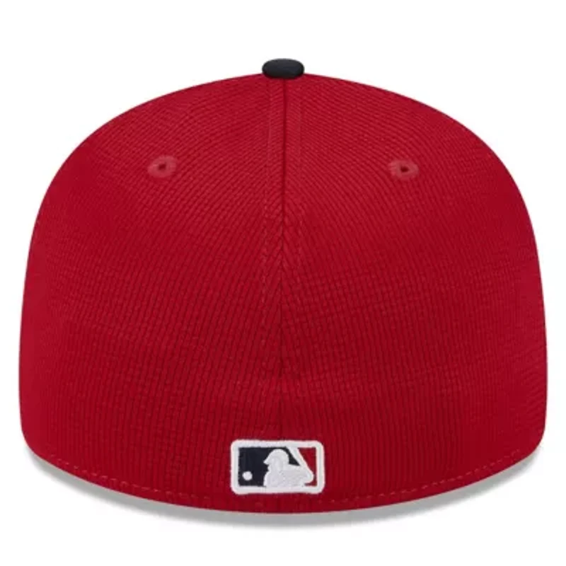 Boston Red Sox MLB 2025 Batting Practice Low 59FIFTY Fitted Hat