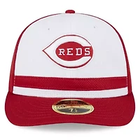 MLB Cincinnati Reds 2025 Batting Practice Low 59FIFTY Fitted Hat