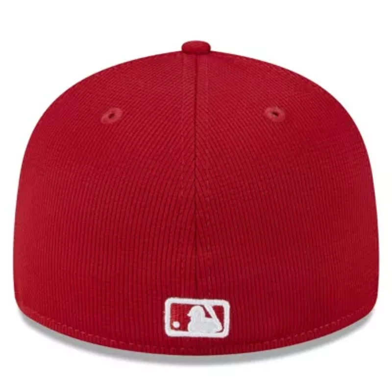 MLB Cincinnati Reds 2025 Batting Practice Low 59FIFTY Fitted Hat
