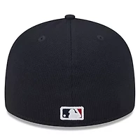 MLB Cleveland Guardians 2025 Batting Practice Low 59FIFTY Fitted Hat