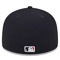 MLB Detroit Tigers 2025 Batting Practice Low 59FIFTY Fitted Hat