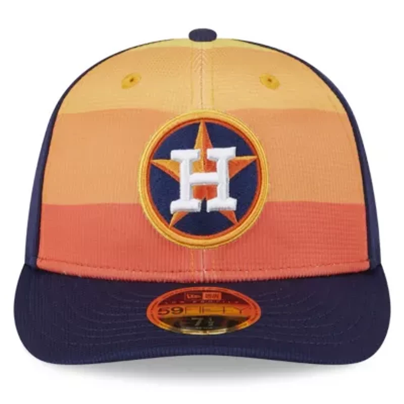 MLB Houston Astros 2025 Batting Practice Low 59FIFTY Fitted Hat