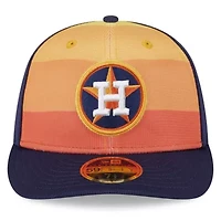 MLB Houston Astros 2025 Batting Practice Low 59FIFTY Fitted Hat