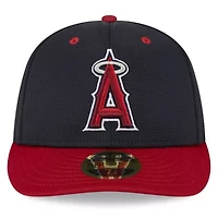 MLB Los Angeles Angels 2025 Batting Practice Low 59FIFTY Fitted Hat