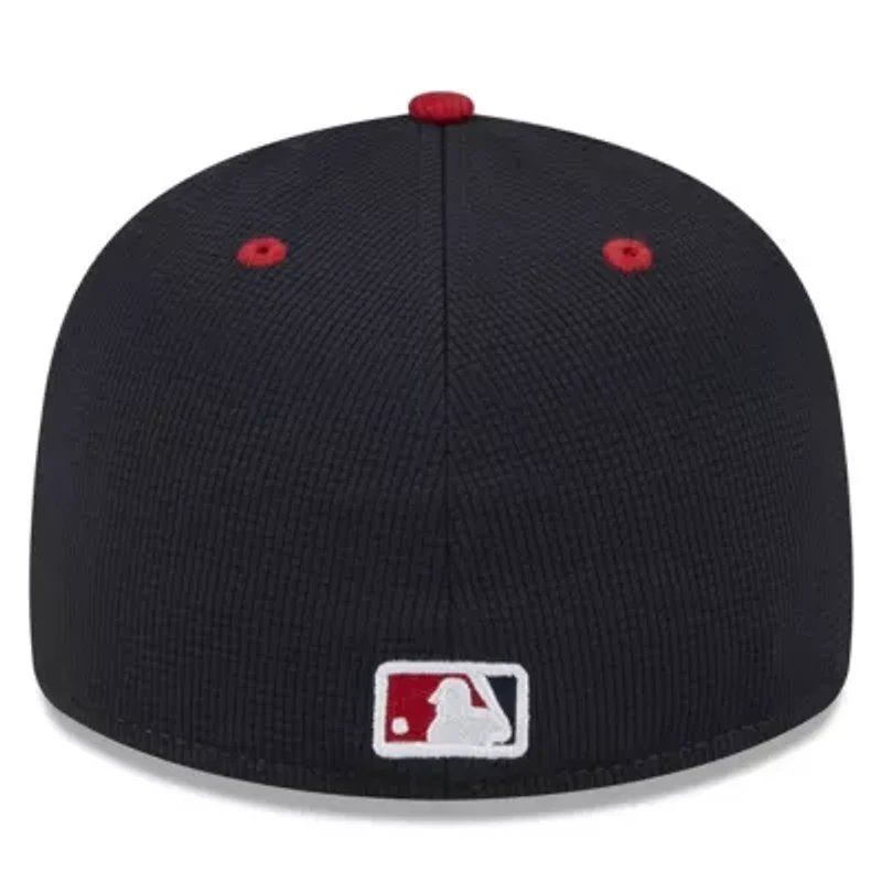 MLB Los Angeles Angels 2025 Batting Practice Low 59FIFTY Fitted Hat