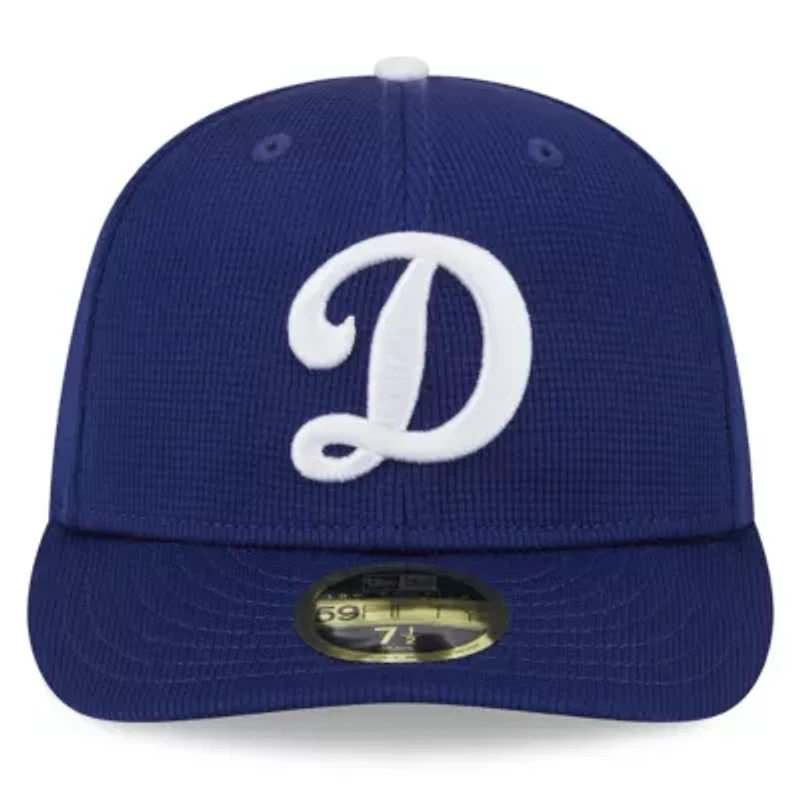 MLB Los Angeles Dodgers 2025 Batting Practice Low 59FIFTY Fitted Hat
