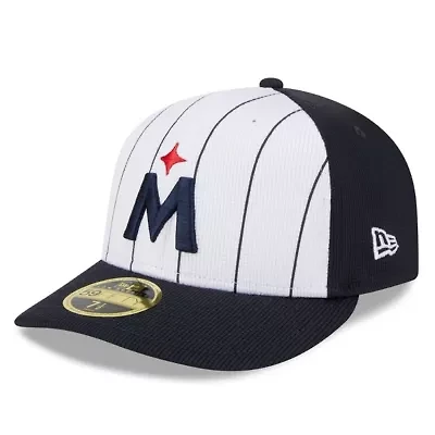 MLB Minnesota Twins 2025 Batting Practice Low 59FIFTY Fitted Hat