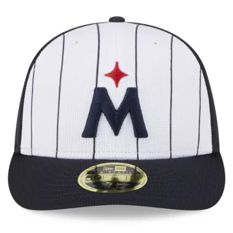 MLB Minnesota Twins 2025 Batting Practice Low 59FIFTY Fitted Hat