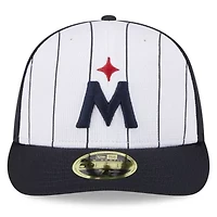 MLB Minnesota Twins 2025 Batting Practice Low 59FIFTY Fitted Hat