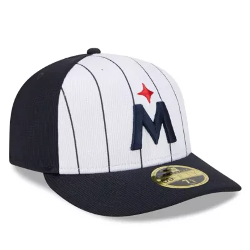 MLB Minnesota Twins 2025 Batting Practice Low 59FIFTY Fitted Hat