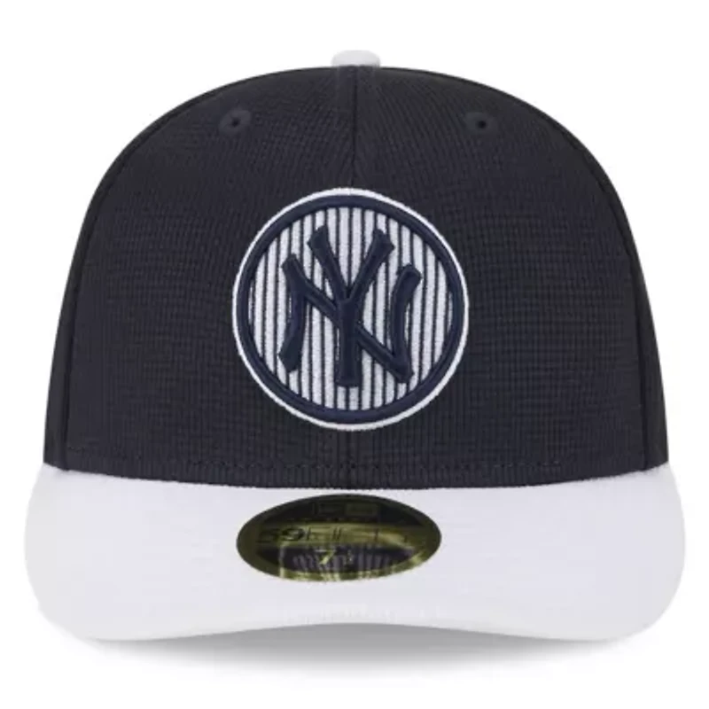 MLB New York Yankees 2025 Batting Practice Low 59FIFTY Fitted Hat