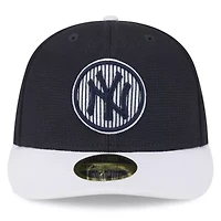 MLB New York Yankees 2025 Batting Practice Low 59FIFTY Fitted Hat