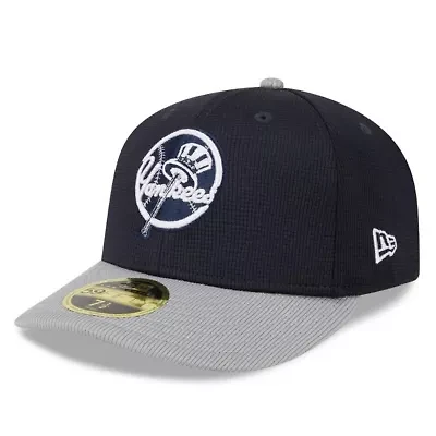 MLB New York Yankees 2025 Batting Practice Low 59FIFTY Fitted Hat