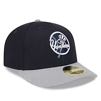 MLB New York Yankees 2025 Batting Practice Low 59FIFTY Fitted Hat