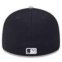 MLB New York Yankees 2025 Batting Practice Low 59FIFTY Fitted Hat