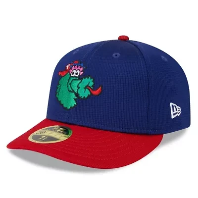 MLB Philadelphia Phillies 2025 Batting Practice Low 59FIFTY Fitted Hat