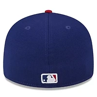 MLB Philadelphia Phillies 2025 Batting Practice Low 59FIFTY Fitted Hat