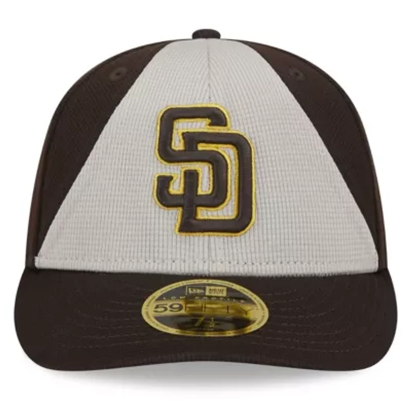 MLB San Diego Padres 2025 Batting Practice Low 59FIFTY Fitted Hat