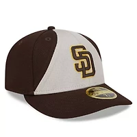 MLB San Diego Padres 2025 Batting Practice Low 59FIFTY Fitted Hat
