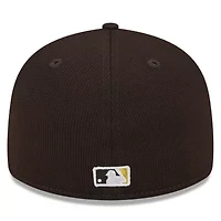 MLB San Diego Padres 2025 Batting Practice Low 59FIFTY Fitted Hat