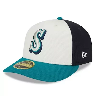 MLB Seattle Mariners 2025 Batting Practice Low 59FIFTY Fitted Hat
