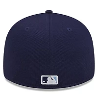 MLB Tampa Bay Rays 2025 Batting Practice Low 59FIFTY Fitted Hat