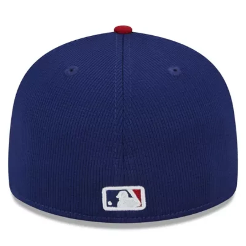 MLB Texas Rangers 2025 Batting Practice Low 59FIFTY Fitted Hat