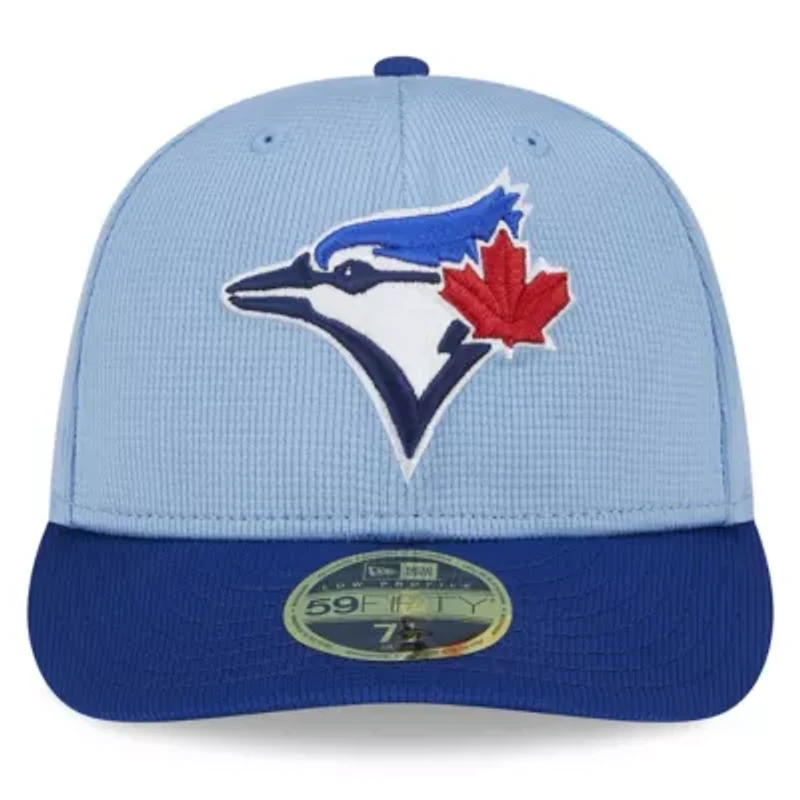 Toronto Blue Jays MLB Light 2025 Batting Practice Low 59FIFTY Fitted Hat